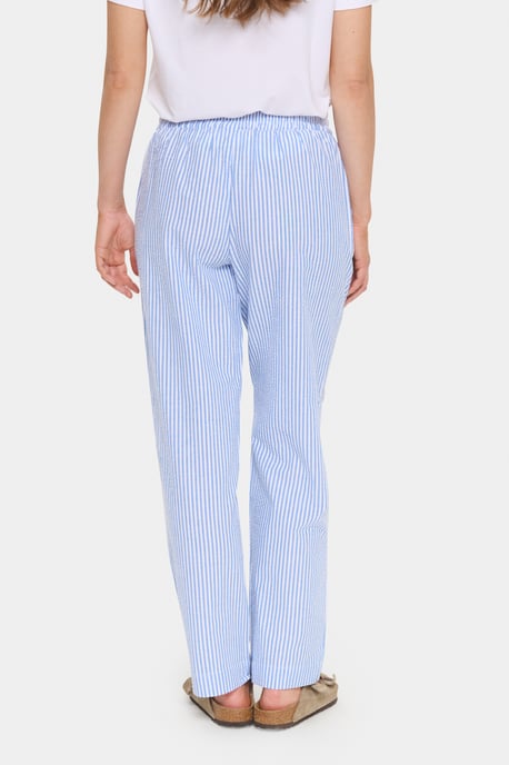 Casual broek ElmikoSZ Regular fit blue white - Image 4