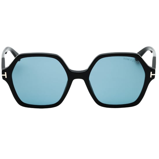 Tom Ford Romy Smoke Hex Lens Shiny Black Sunglasses - Image 2