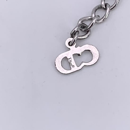 Dior Vintage Metal Necklace - Image 4