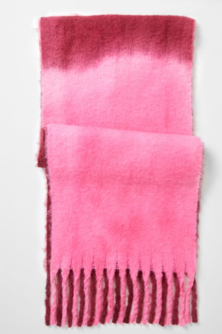 Pink Soft-Touch Oversized Scarf - Image 1