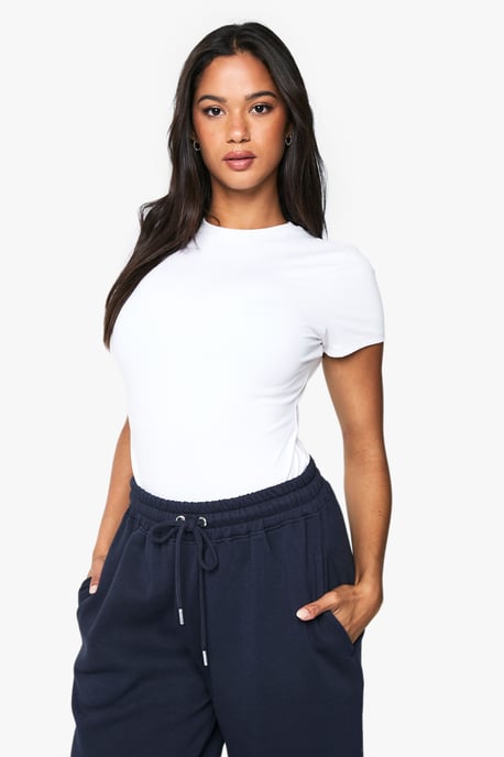 Peached Sculpt Short Sleeve Bodysuit - Image 1