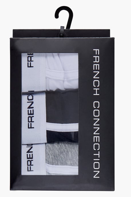 Grey Cotton 3-Pack Boxers - Image 2