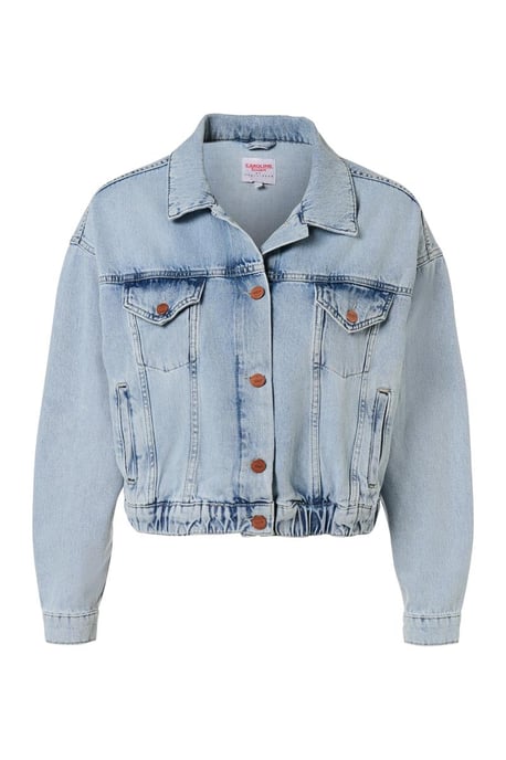 Caroline Tensen Oversized Helsinki Denim Jacket Licht Blauw - Image 2