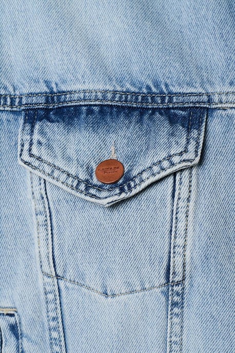 Caroline Tensen Oversized Helsinki Denim Jacket Licht Blauw - Image 5