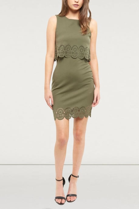 Overlay Pencil Dress - Image 1