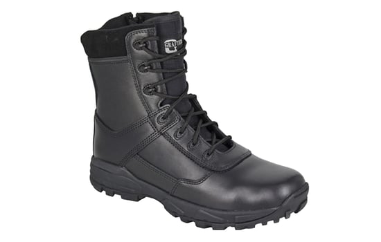 Grafters Tiger Zip Unisex Combat Boots - Image 1