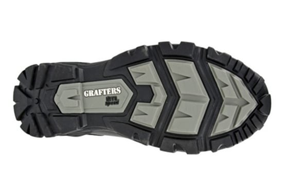 Grafters Tiger Zip Unisex Combat Boots - Image 2