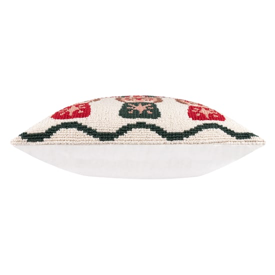 furn. Nutcracker Trio Tufted Cushion Cover, 45 cm x 45 cm - Image 3