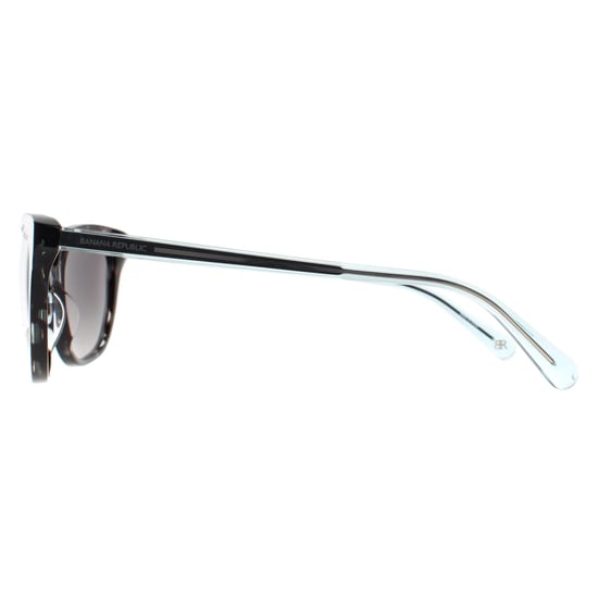 Banana Republic Cat Eye Womens Black Green Havana Grey Gradient Polarized BR 2001/S - Image 3