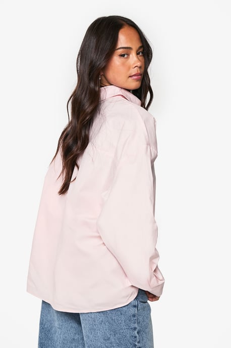Cotton Poplin Oversized Shirt - Image 2