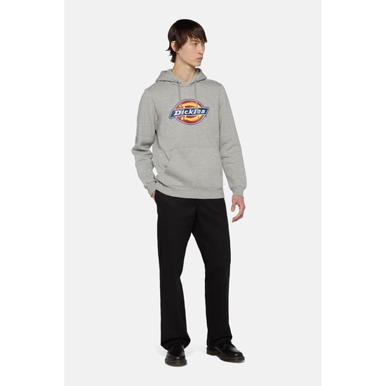 Dickies Ikon Log Hoodie Unisex Grå Hooded Sweatshirt - Image 3
