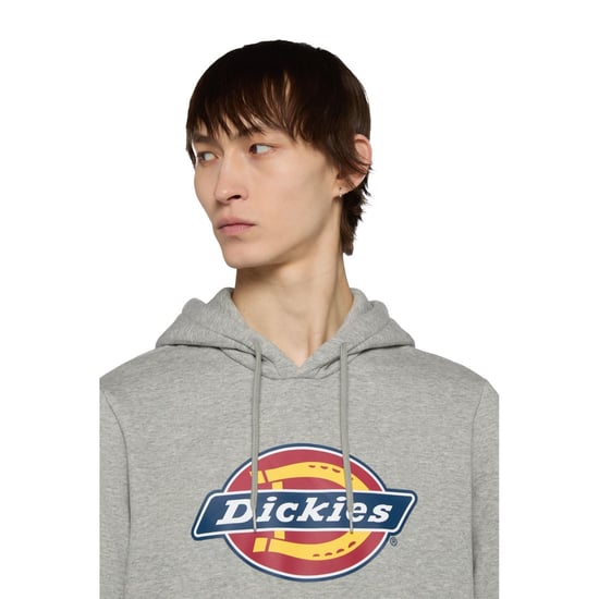 Dickies Ikon Log Hoodie Unisex Grå Hooded Sweatshirt - Image 6