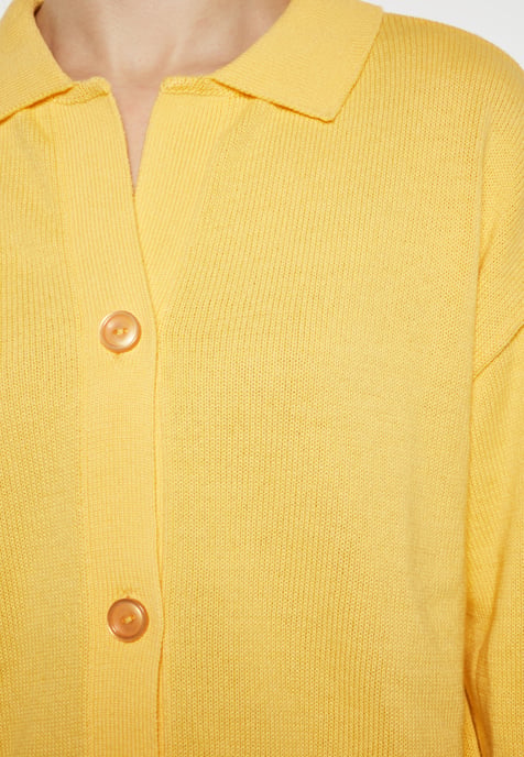 Mymo Cardigan yellow - Image 3