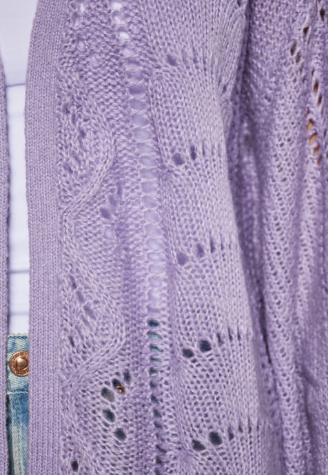 Mymo Cardigan lavender - Image 3