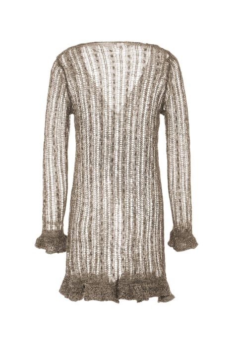 Dreimaster Vest vrouwen taupe - Image 2