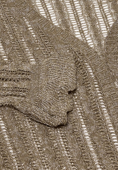 Dreimaster Vest vrouwen taupe - Image 3