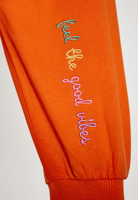 Mymo Hoodie vrouwen oranje - Image 3