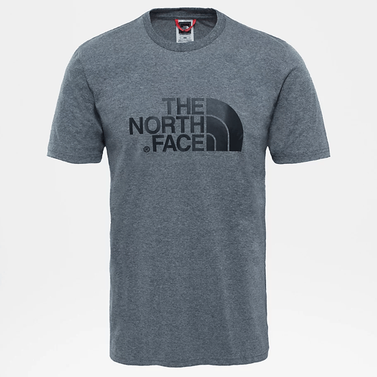 3 Pack The North Face Men’s Easy Tee T Shirt in Black/Grey/White - Image 3