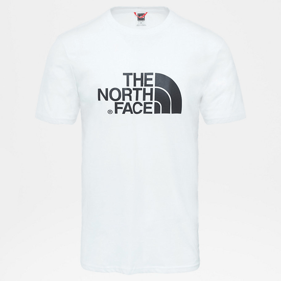 3 Pack The North Face Men’s Easy Tee T Shirt in Black/Grey/White - Image 4