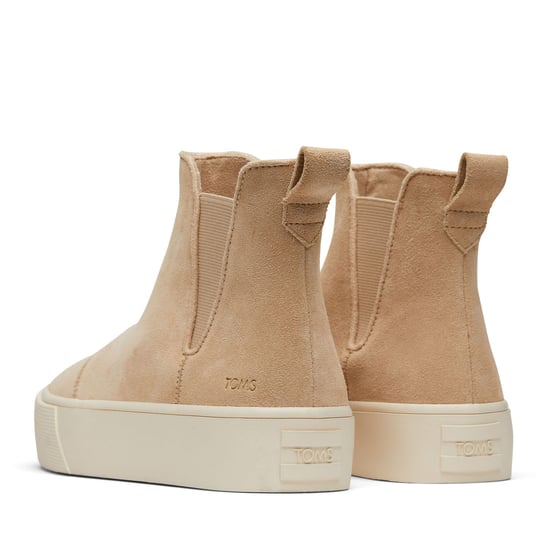 Women's Toms Fenix Platform Chelsea Boots in Natural - Image 3