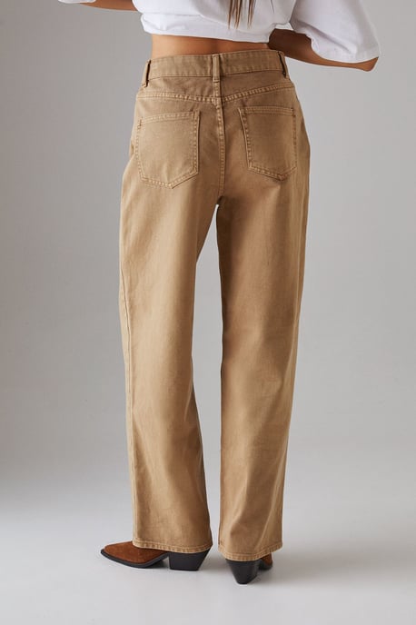Washed Low Rise Denim Boyfriend Jean - Image 3