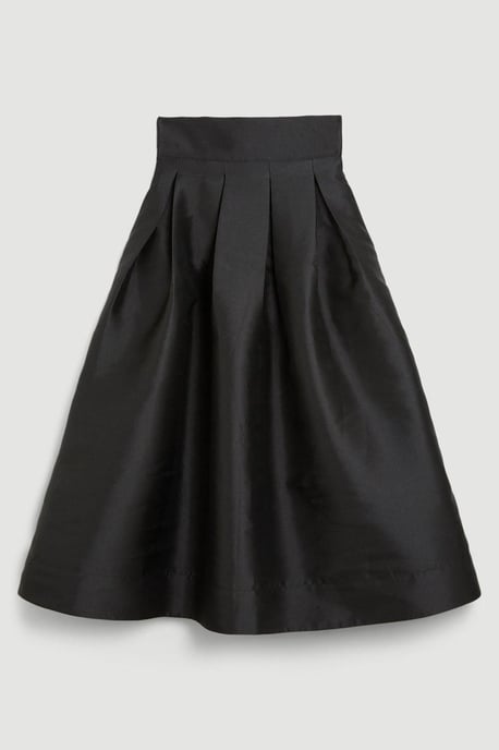 Petite Twill Prom Maxi Skirt - Image 5