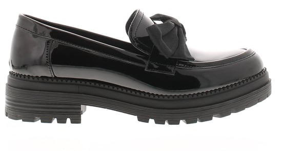 Apache Womens Loafers Shoes Work School Fort Slip On black patent - Image 2