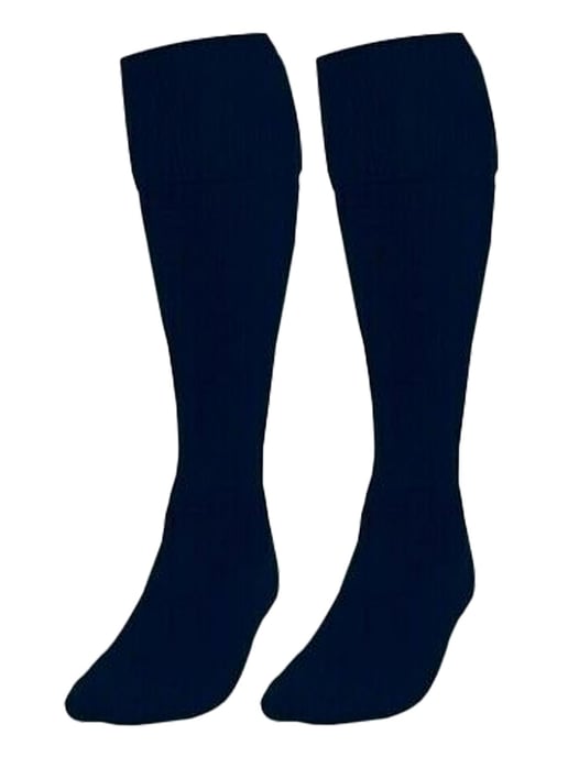 3 Pack Navy Football Socks Kids - Image 2