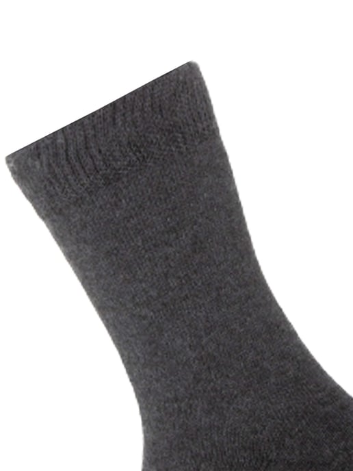 12 Pack Kids Grey School Socks - Image 2