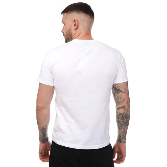 One True Saxon Forever Mens White T-Shirt - Image 2
