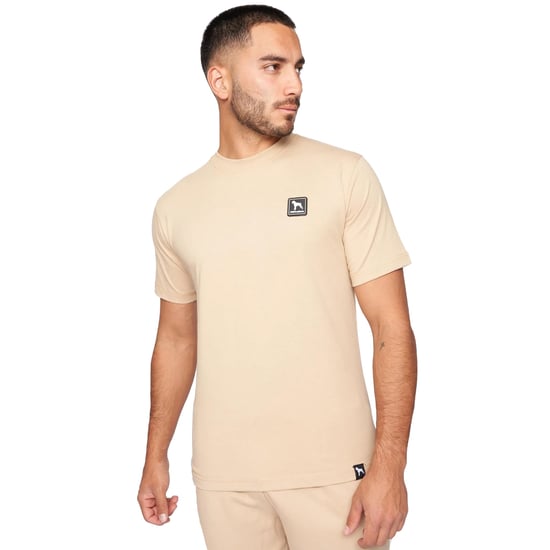 One True Saxon Dexon Mens Sand T-Shirt - Image 1