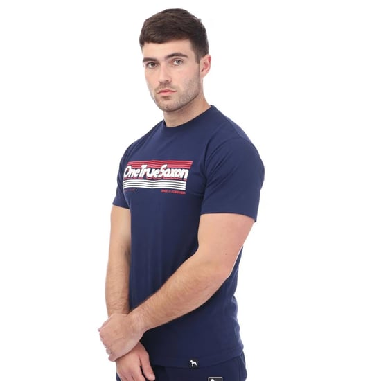One True Saxon Forever Mens Navy T-Shirt - Image 1