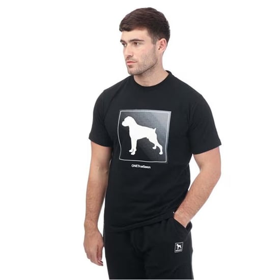 One True Saxon Braice Mens Black T-Shirt - Image 1