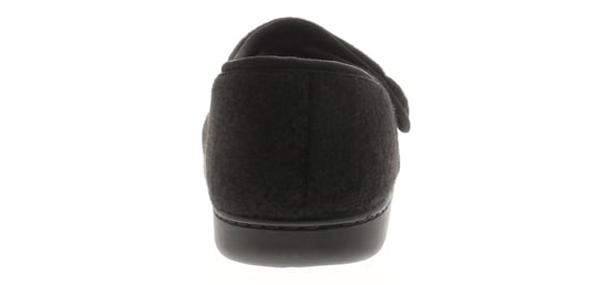 Dr Keller Mens Slippers Wide Opening Vince Touch Fastening black - Image 4