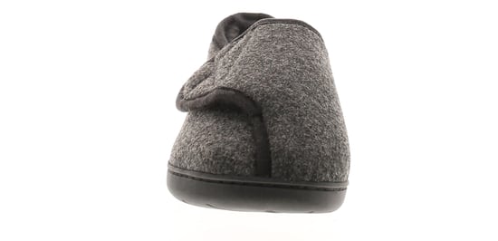 Dr Keller Mens Slippers Wide Opening Vince Touch Fastening grey - Image 3