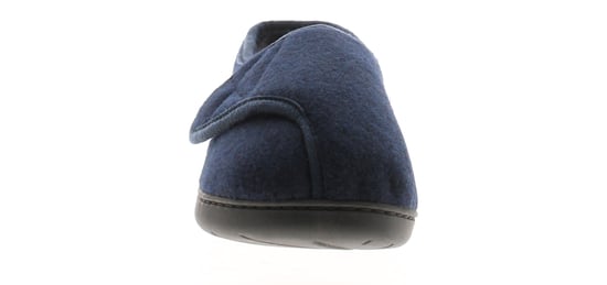 Dr Keller Mens Slippers Wide Opening Vince Touch Fastening navy - Image 3