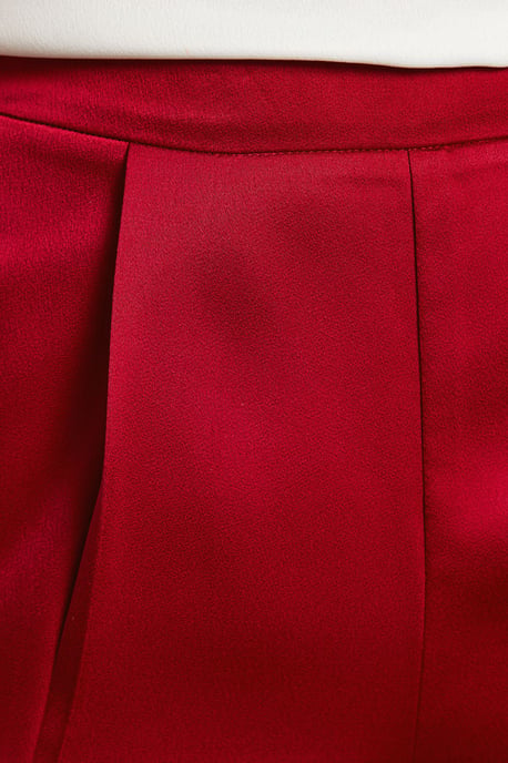 Satin Flare Trouser - Image 5