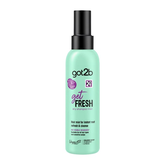 Got2b Dry Shampoo get Fresh Mist 150ml Instant Freshness, 3 Pack - Image 2