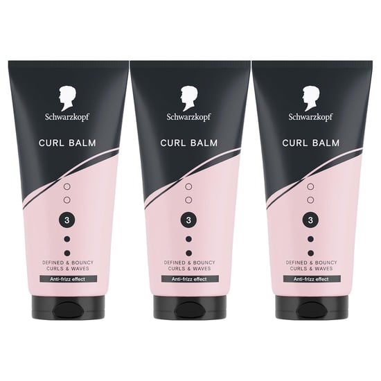 SK Styling Balm Curl HL3 150ml Hair Cream for Curls & Waves, 3 Pack - Image 1