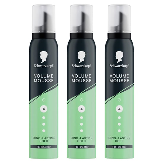SK Styling Mousee Volume HL4, 200ml Strong Hold Foam for Curly Hair, 3 Pack - Image 1
