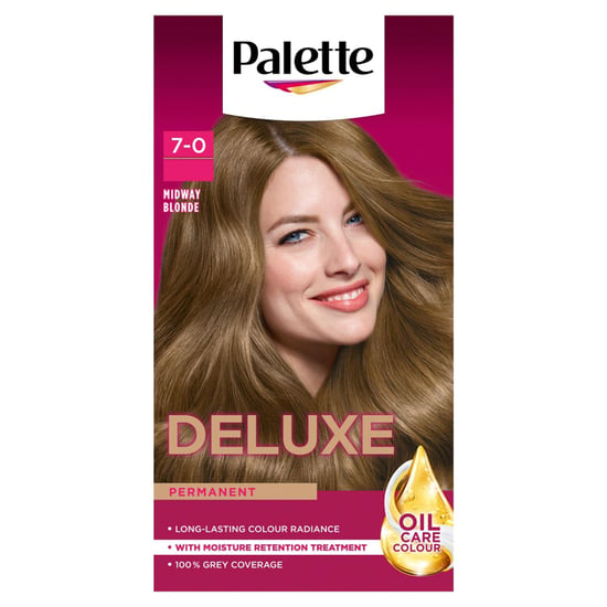 Palette Deluxe Creme Colouration 7-0 Midway Blonde Hair Dye, 2 Pack - Image 2