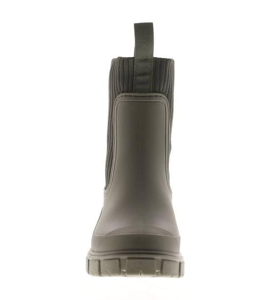Platino Womens Wellies Paddle Pull On khaki - Image 3