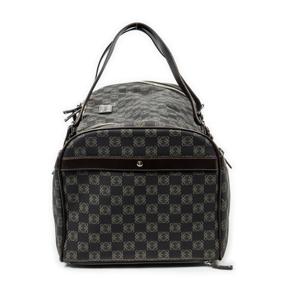Vintage Anagram Suitcase Travel Bag - Image 3