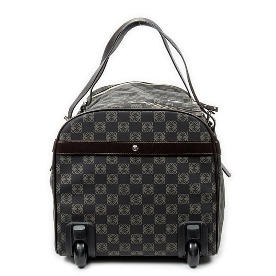Vintage Anagram Suitcase Travel Bag - Image 4