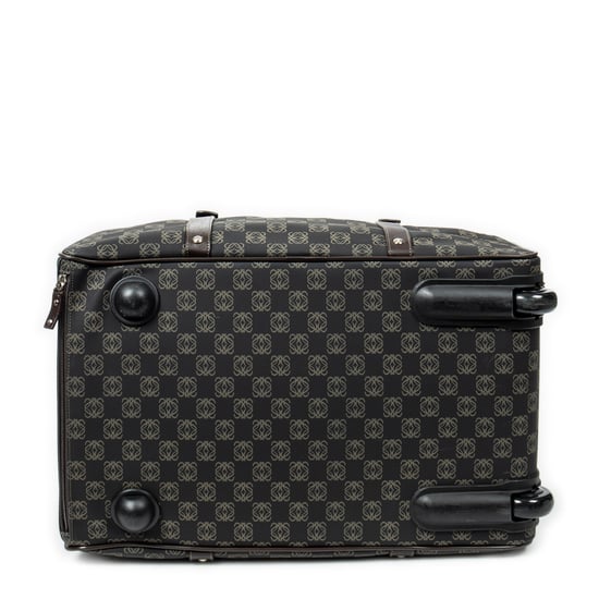 Vintage Anagram Suitcase Travel Bag - Image 6