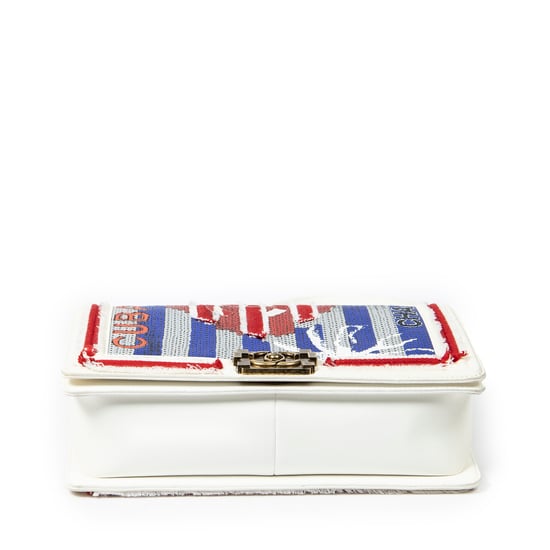 Paris-Cuba Multicolor Sequin Medium Boy Bag Schoudertas - Image 6