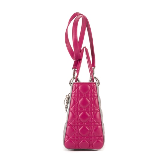 Medium Lady Dior Zip Medium Shoulder Bag - Image 3