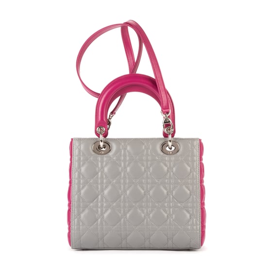 Medium Lady Dior Zip Medium Shoulder Bag - Image 4