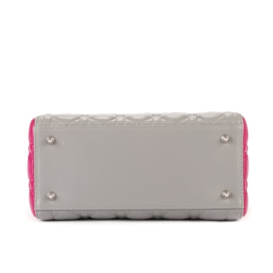 Medium Lady Dior Zip Medium Shoulder Bag - Image 6