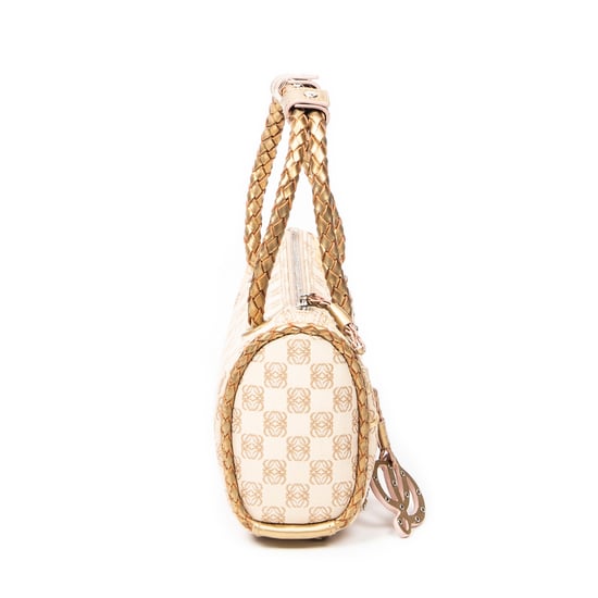 Braided Handle Zip Tote  Handtas - Image 4